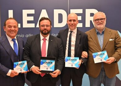Economia e Territorio, Premio Leader a Paolo Tanoni, Enrico Giacomelli, Alex D’Orsogna e Mirco Carloni