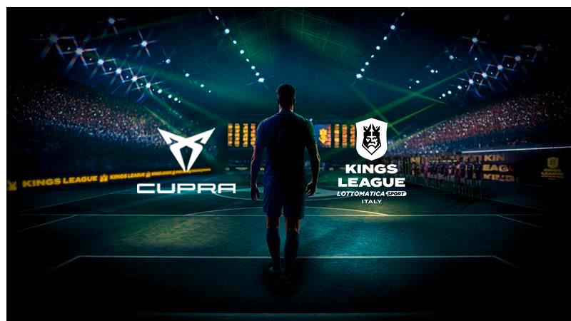CUPRA Italia partner della Kings League Italy per la stagione 2026 CUPRA Italia partner della Kings League Italy per la stagione 2026