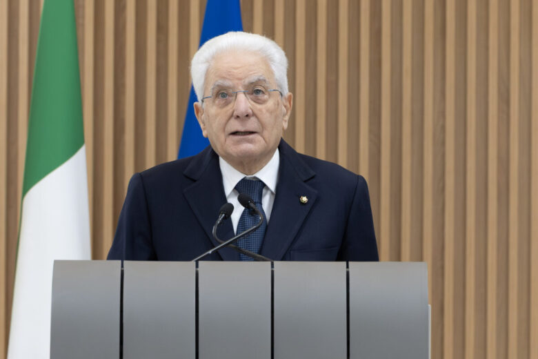 IL PRESIDENTE DELLA REPUBBLICA SERGIO MATTARELLA