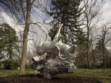 Banca Ifis porta l’arte contemporanea italiana a Parigi con la scultura Horse Power di Nico Vascellari 