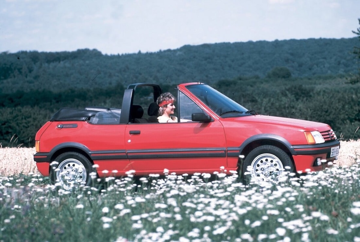 Peugeot 205 Cabriolet: perché è diventata un’icona degli anni 80