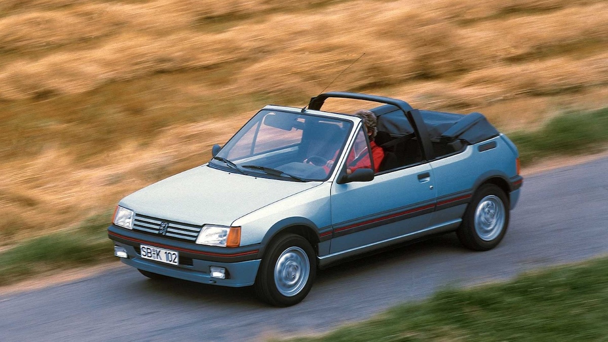 Peugeot 205 Cabriolet: perché è diventata un’icona degli anni 80