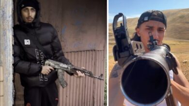 Baby Gang, tutte le armi da guerra nel suo arsenale. Il VIDEO