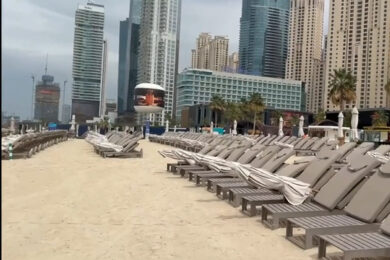 Dubai irriconoscibile, la città del lusso e dei vip completamente deserta