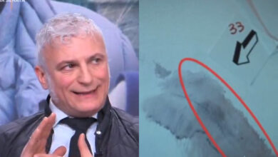 Garlasco, la ricostruzione di Ghizzoni a Mattino 5 sull’impronta 33: “Appoggio energico e sudore fresco”