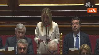 Meloni: Crisi Iran investe nostri interessi, Governo non si sottrae a dibattito