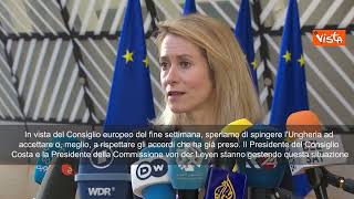 Guerra Ucraina, Kallas: Spingeremo l’Ungheria a rispettare gli accordi