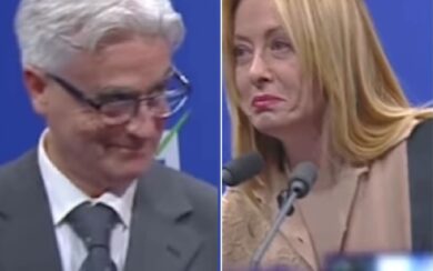 Chi è Orazio Musumeci, l’uomo che ha sorpreso Meloni consegnandole il suo libro sul palco del Parenti