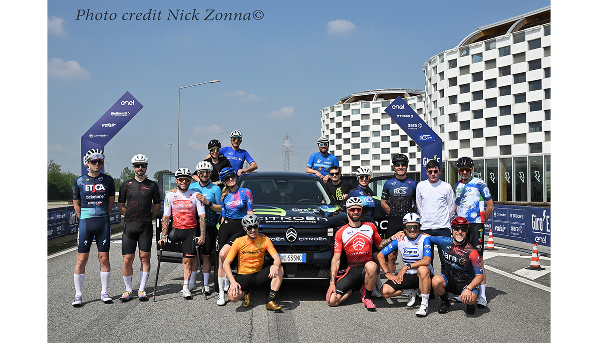 Giro-E Enel 2026  presentazione sull’autodromo La Pista Lainate