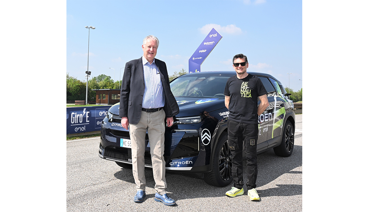 Giro-E Enel 2026  presentazione sull’autodromo La Pista Lainate