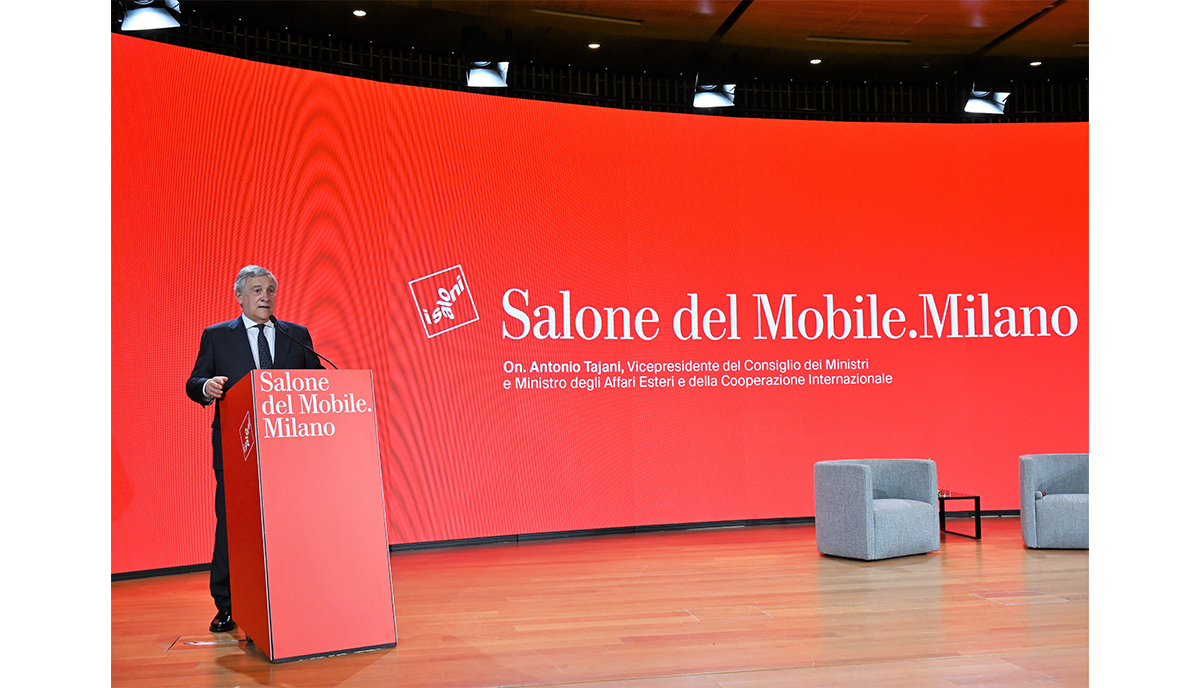 Ambasciatore del design italiano nel mondo per il Salone del Mobile