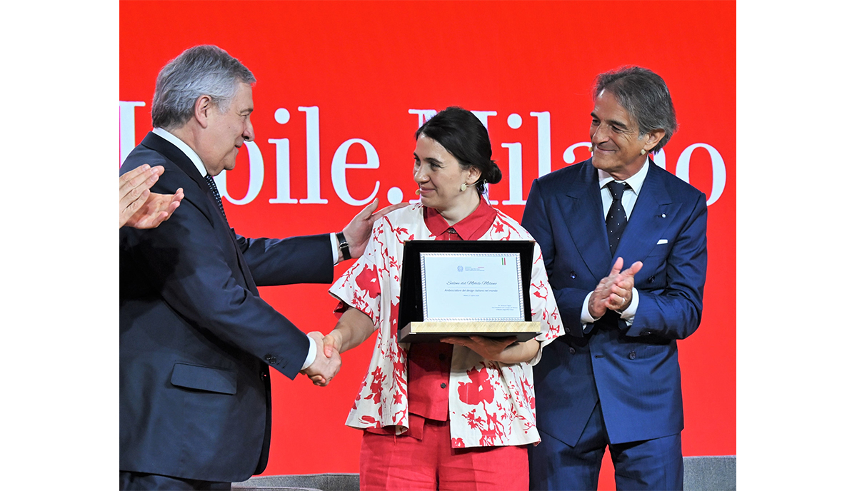 Ambasciatore del design italiano nel mondo per il Salone del Mobile