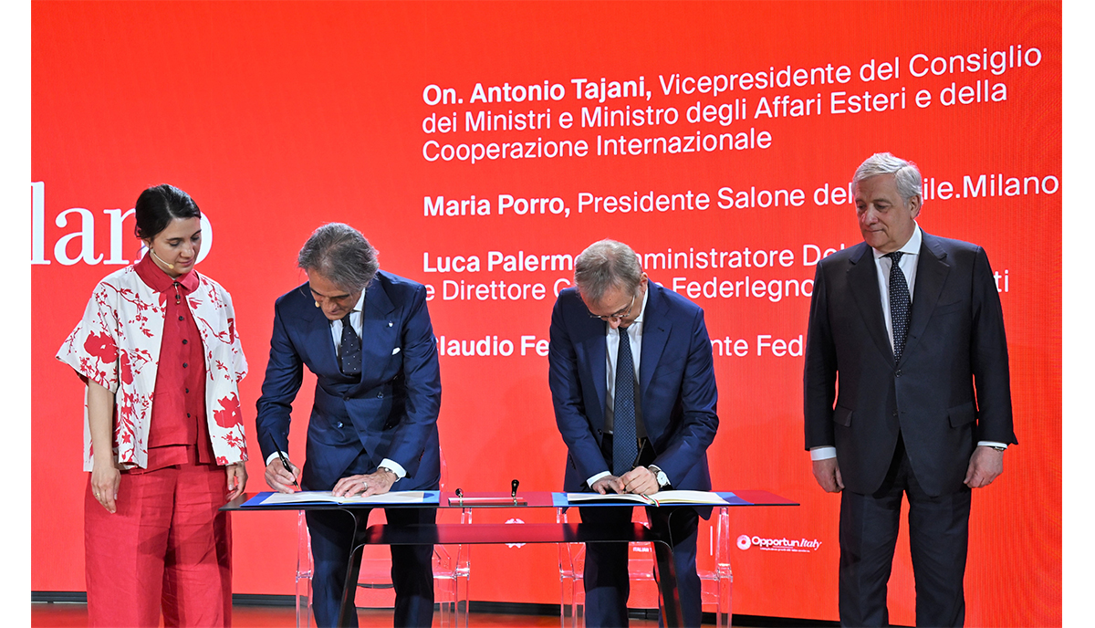 Ambasciatore del design italiano nel mondo per il Salone del Mobile