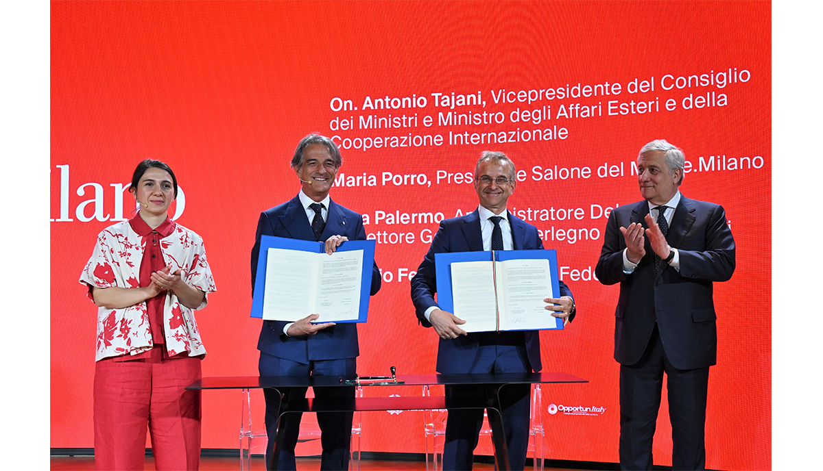 Ambasciatore del design italiano nel mondo per il Salone del Mobile