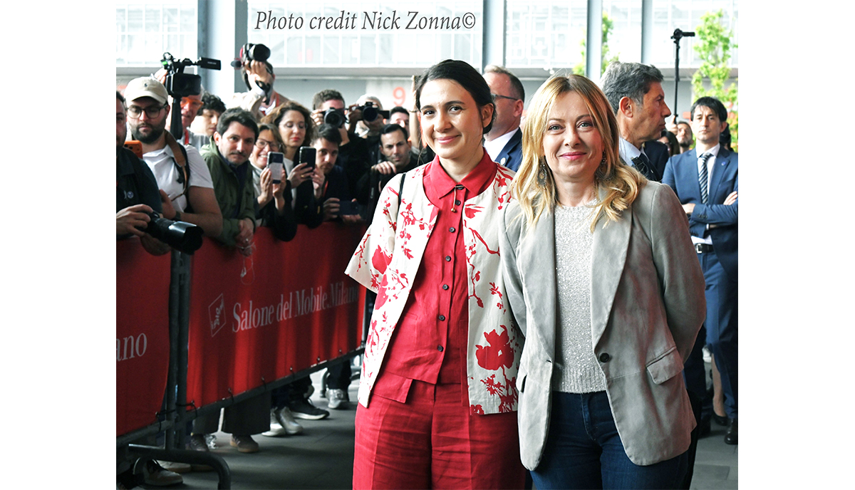 Giorgia Meloni al Salone del Mobile 2026 per il Made in Italy