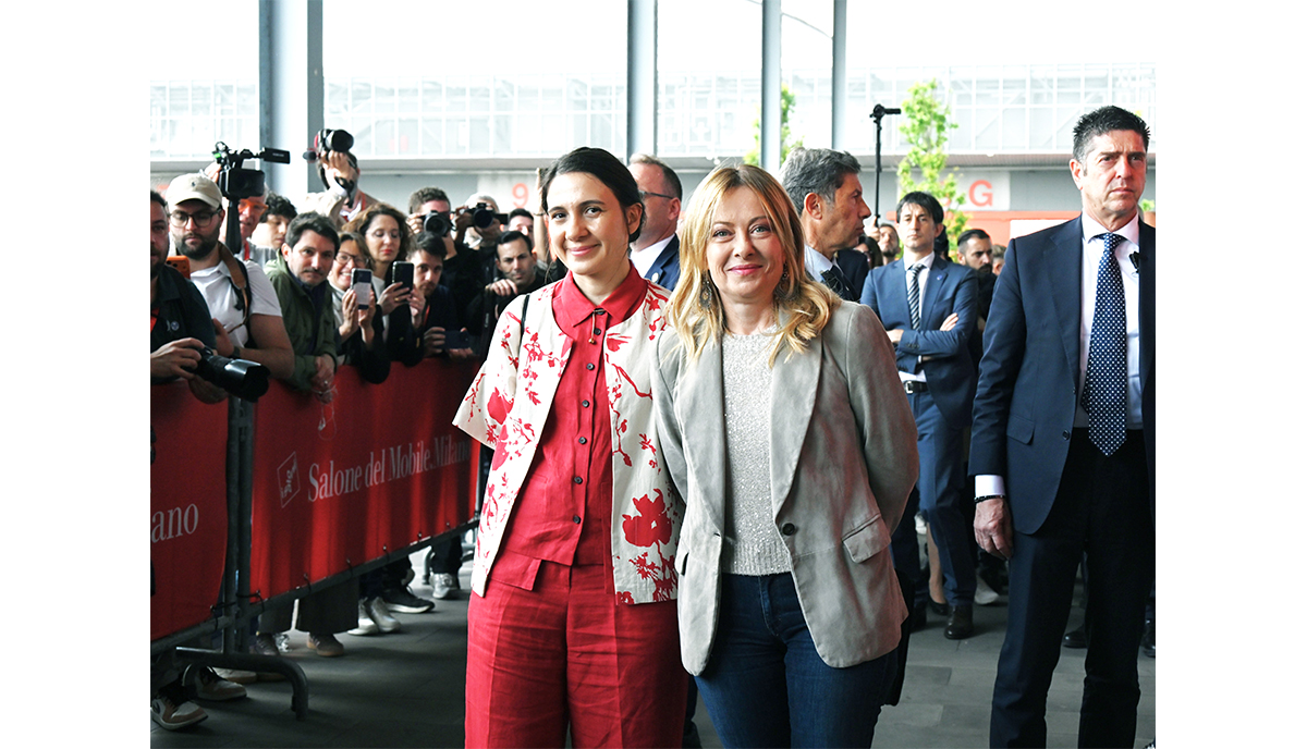 Giorgia Meloni al Salone del Mobile 2026 per il Made in Italy