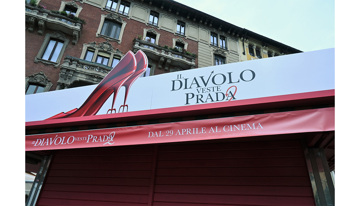 Runway un’icona che rappresenta Il Diavolo veste Prada a Milano