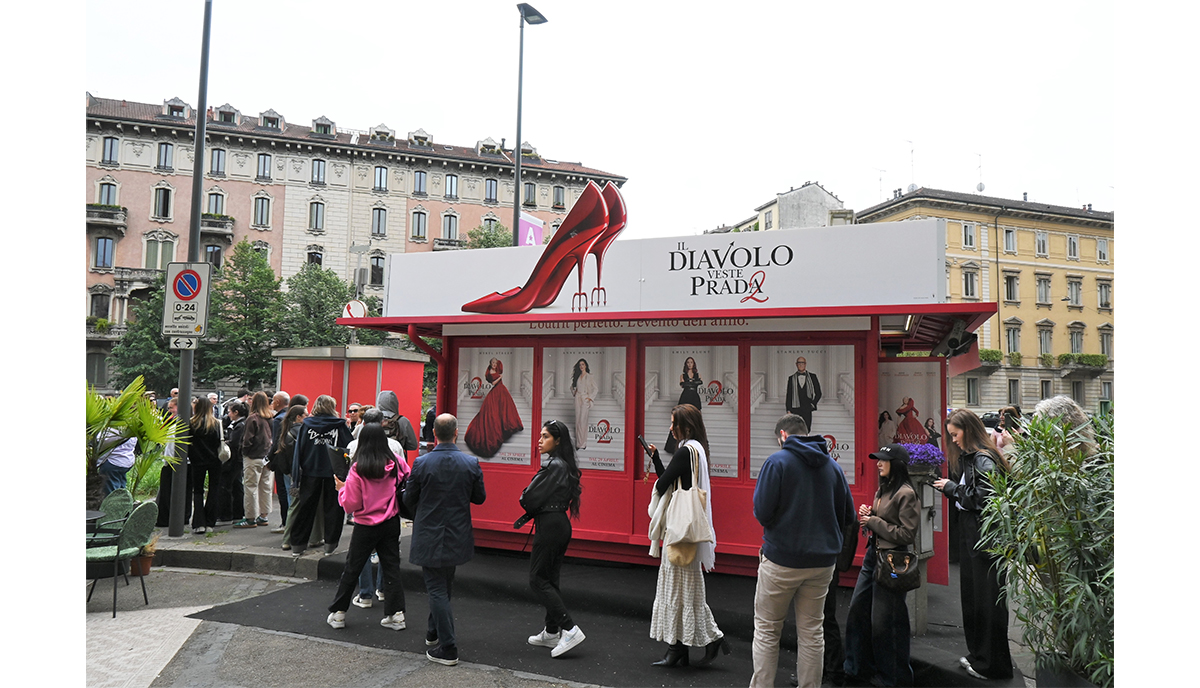 Runway un’icona che rappresenta Il Diavolo veste Prada a Milano
