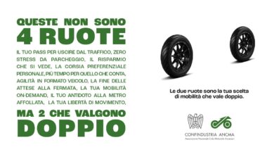 ANCMA rilancia le due ruote come risposta al traffico urbano