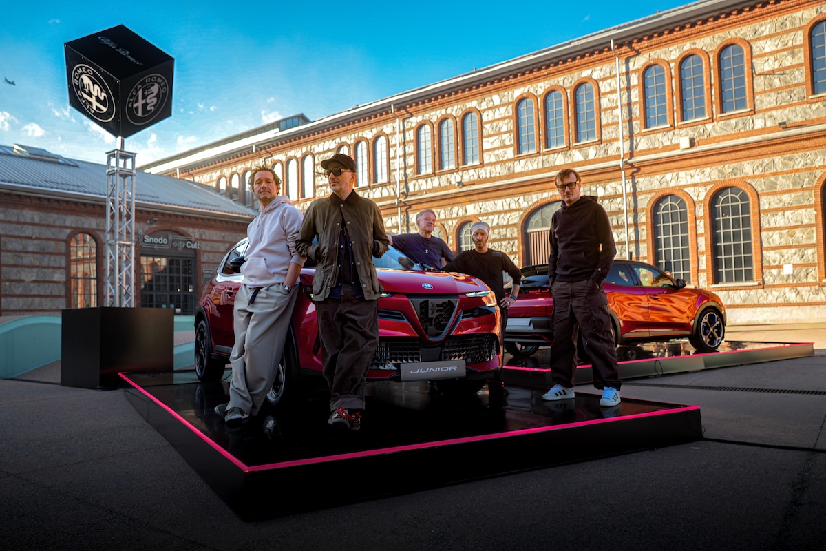 Alfa Romeo con i Subsonica a Torino: la Junior protagonista