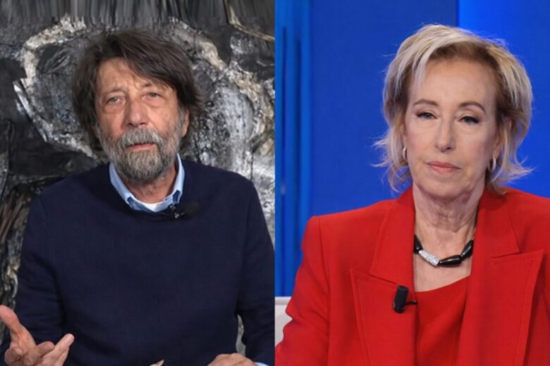 Massimo Cacciari e Letizia Moratti