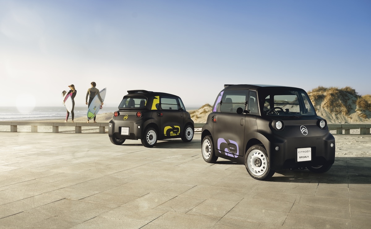 Citroën Ami cambia look: arriva la serie speciale Rip Curl