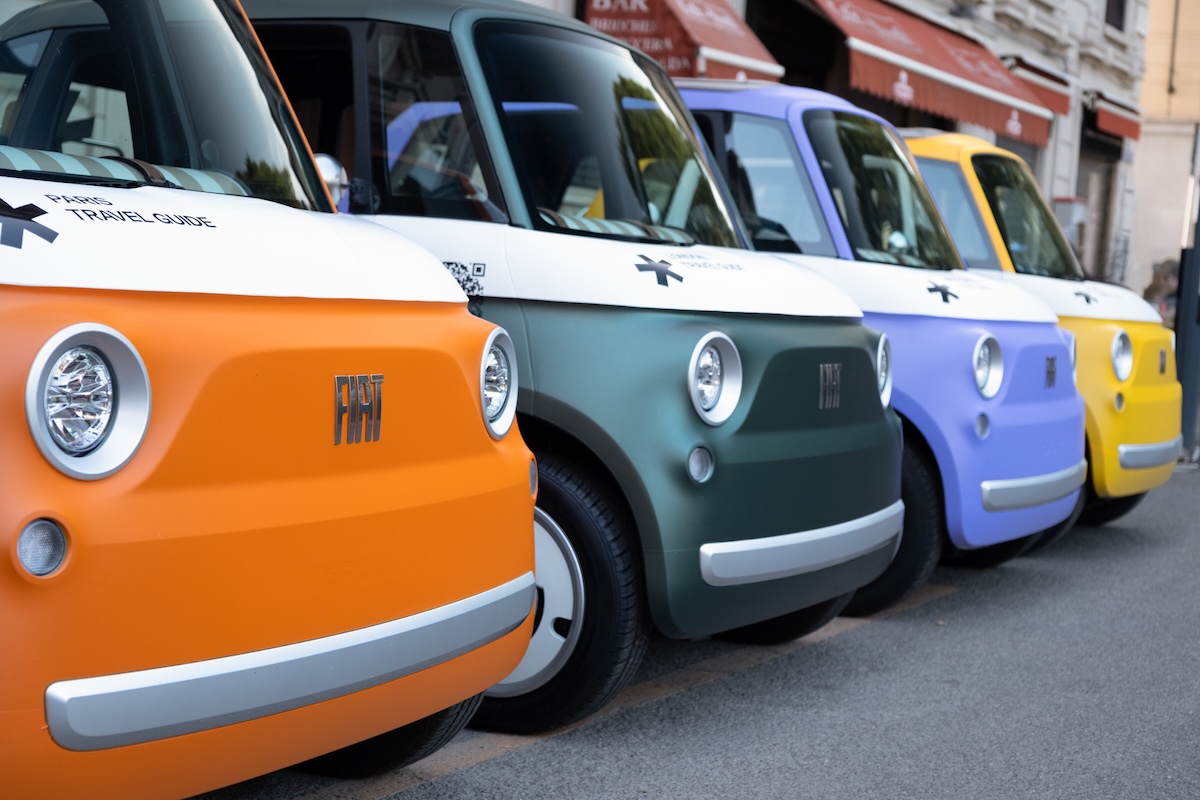 FIAT-Wallpaper*, a Milano la Topolino diventa guida urbana