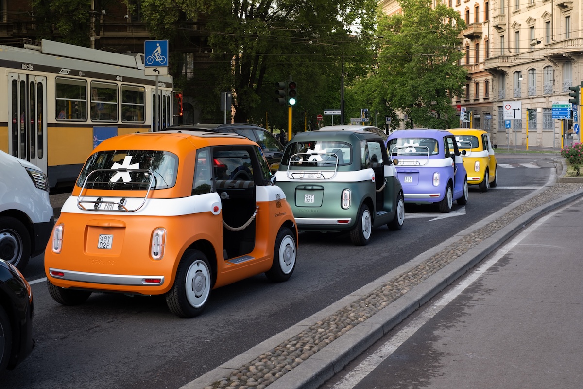 FIAT-Wallpaper*, a Milano la Topolino diventa guida urbana