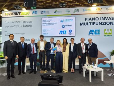 ANBI, Water Euromediterranean Forum: a Roma il confronto internazionale sulla gestione delle risorse idriche