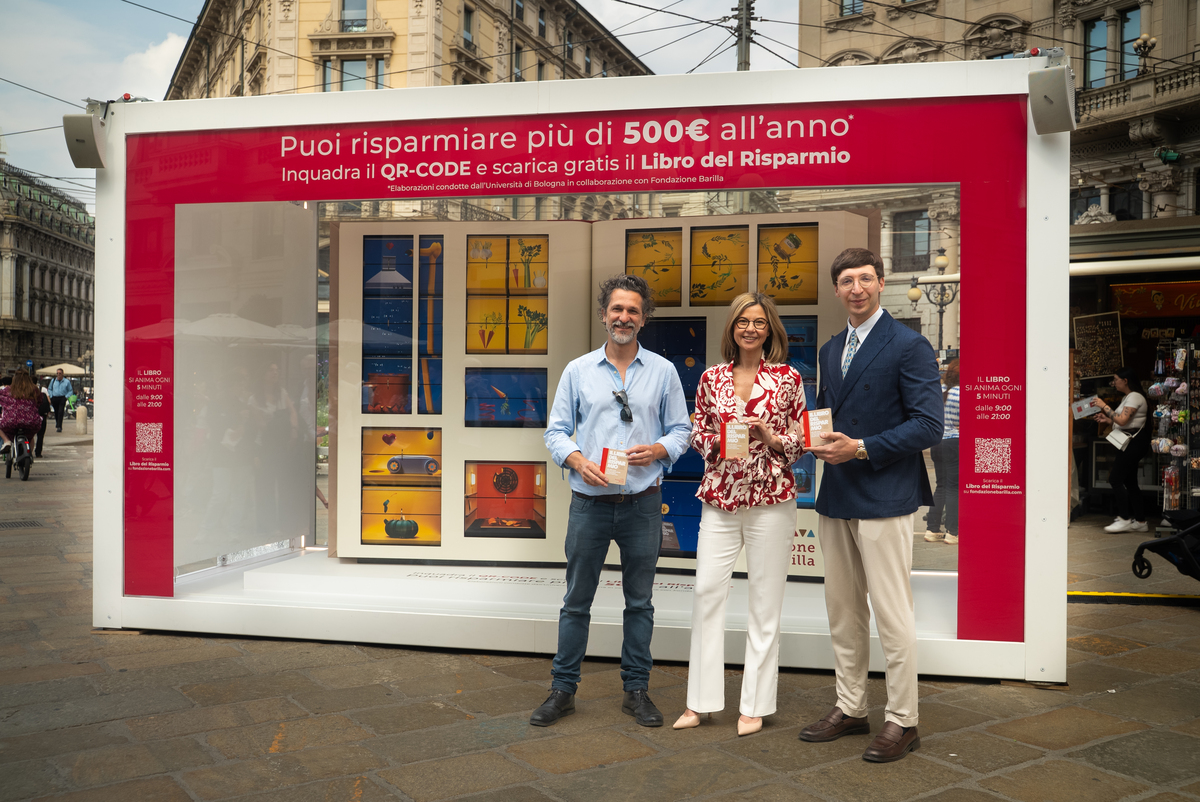 Fondazione Barilla in campo contro lo spreco alimentare, così il Grand Tour del Libro del Risparmio ha conquistato oltre 2 milioni di italiani