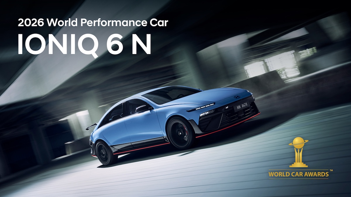 Hyundai IONIQ 6 N vince World Performance Car 2026 globale