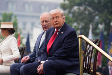 Donald Trump e Re Carlo III