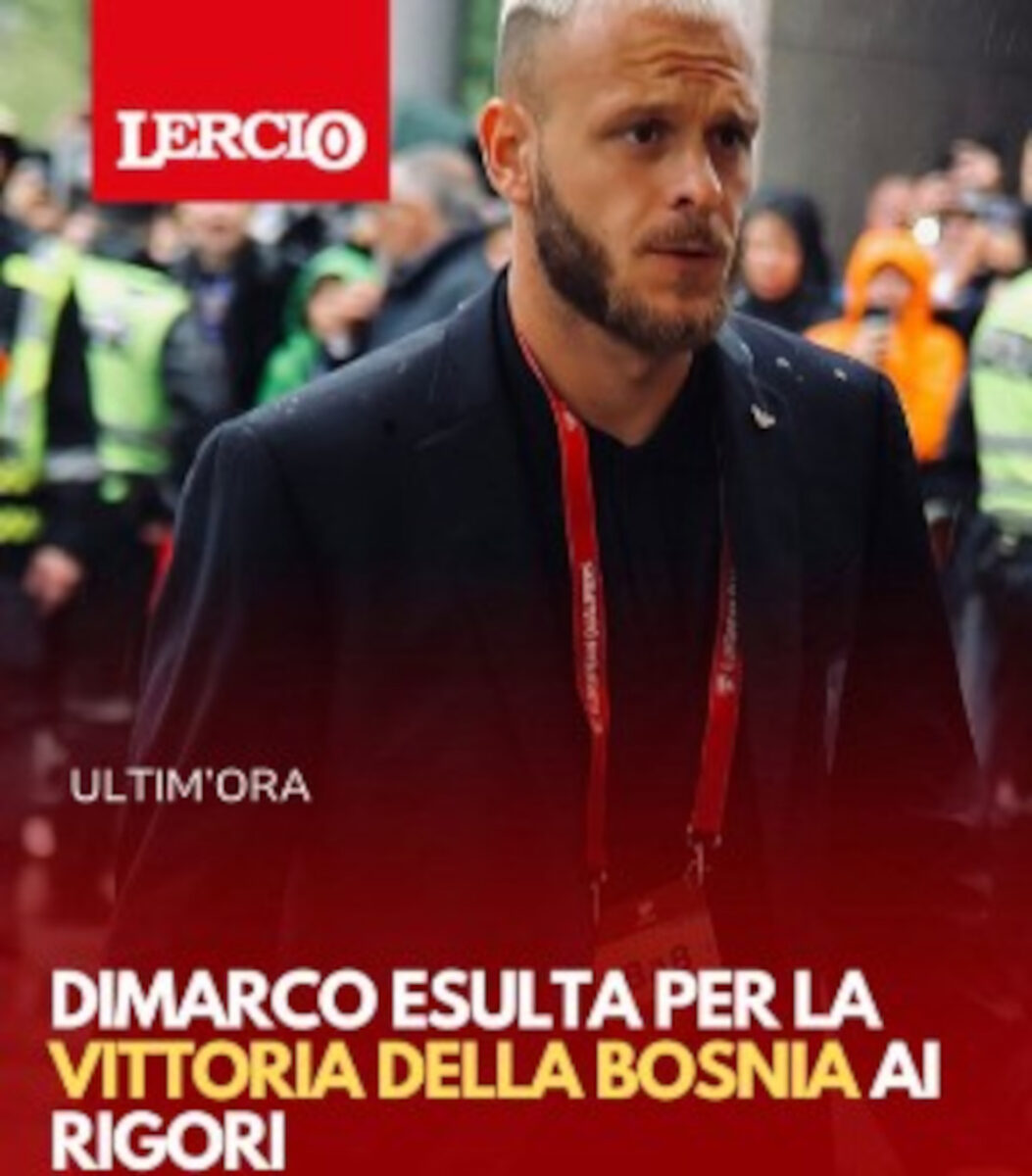 Italia fuori dal terzo Mondiale, i meme. Bastoni che esulta con la maglia della Bosnia e la trasformazione di Dimarco