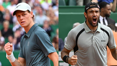 Sinner e Berrettini agli ottavi di finale a Montecarlo: ecco quando scendono in campo e dove vederli in tv