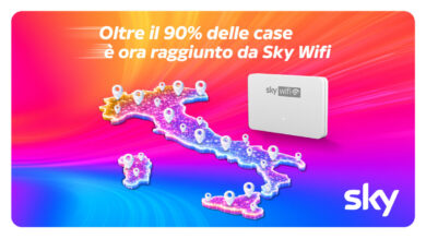 Sky Wifi supera il 90% di copertura e lancia la nuova campagna TV con Del Piero