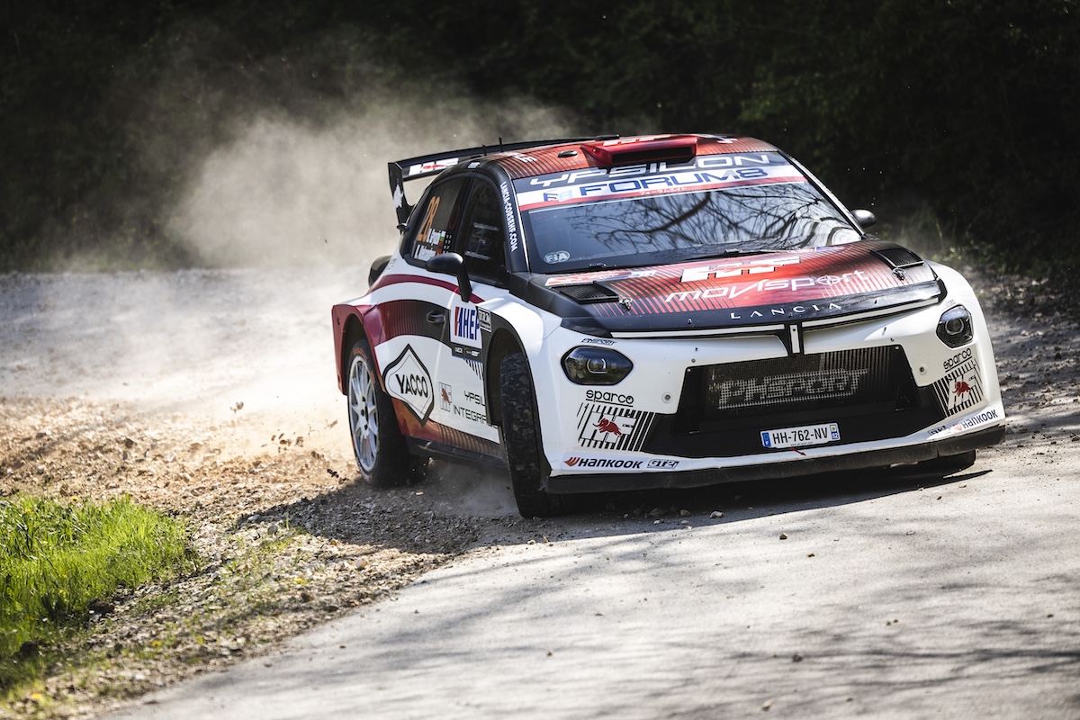 Lancia vince in Croazia: Rossel firma il primo sigillo WRC2