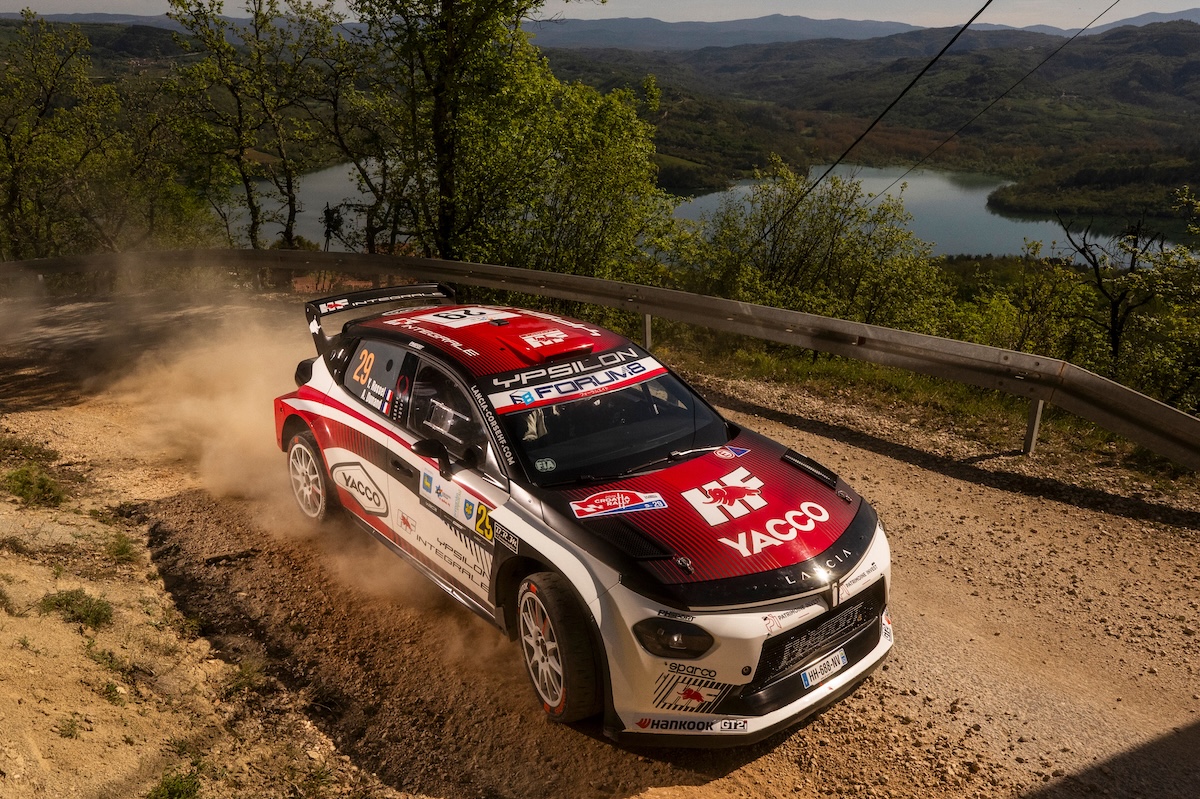 Lancia vince in Croazia: Rossel firma il primo sigillo WRC2