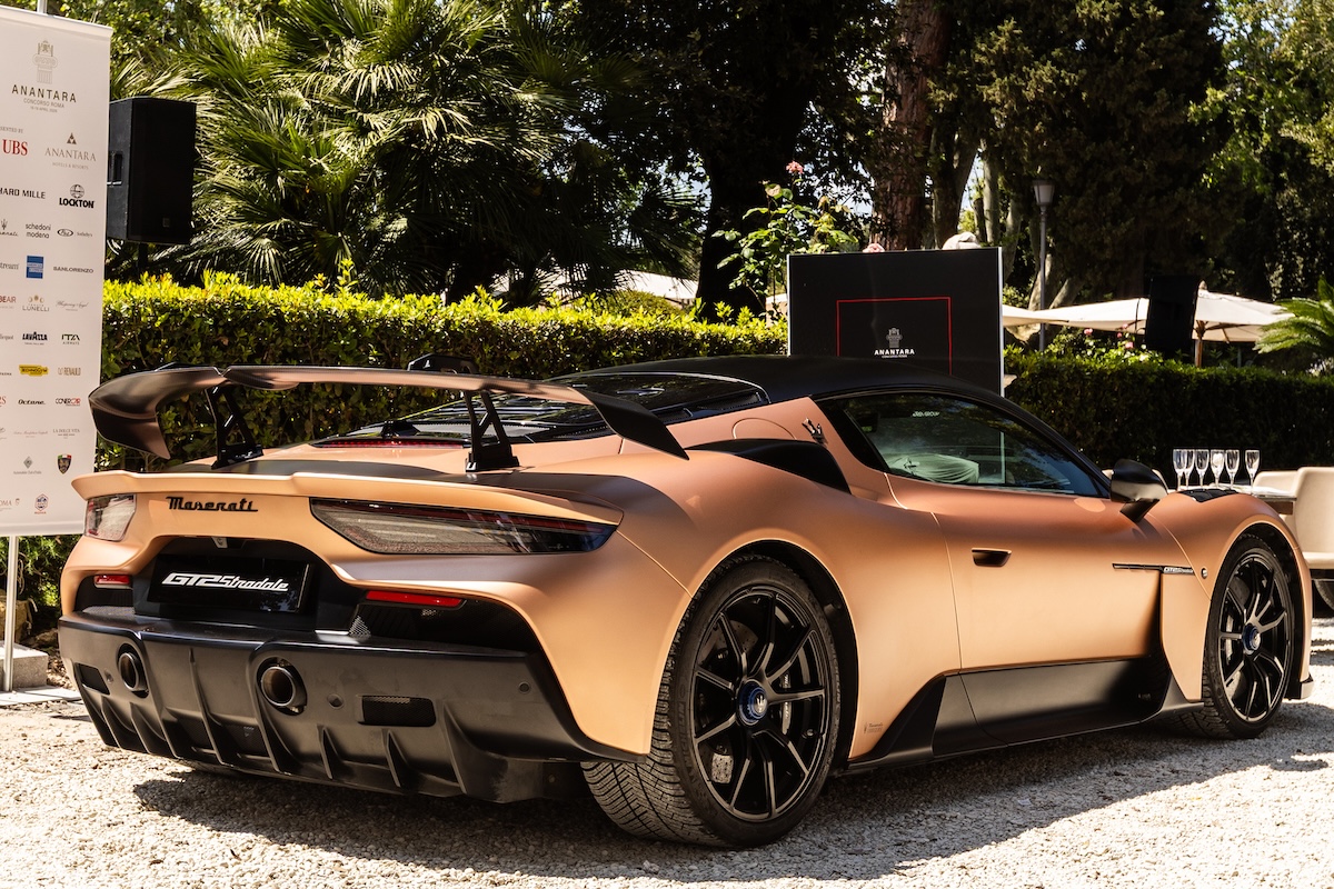 Anantara Concorso Roma, Maserati tra Classiche e supercar