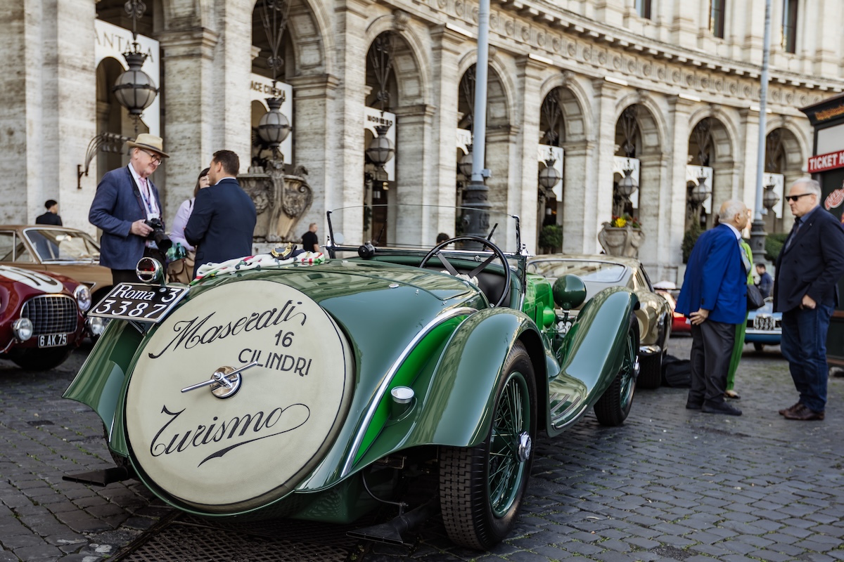 Anantara Concorso Roma, Maserati tra Classiche e supercar