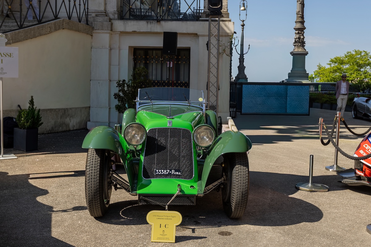 Anantara Concorso Roma, Maserati tra Classiche e supercar