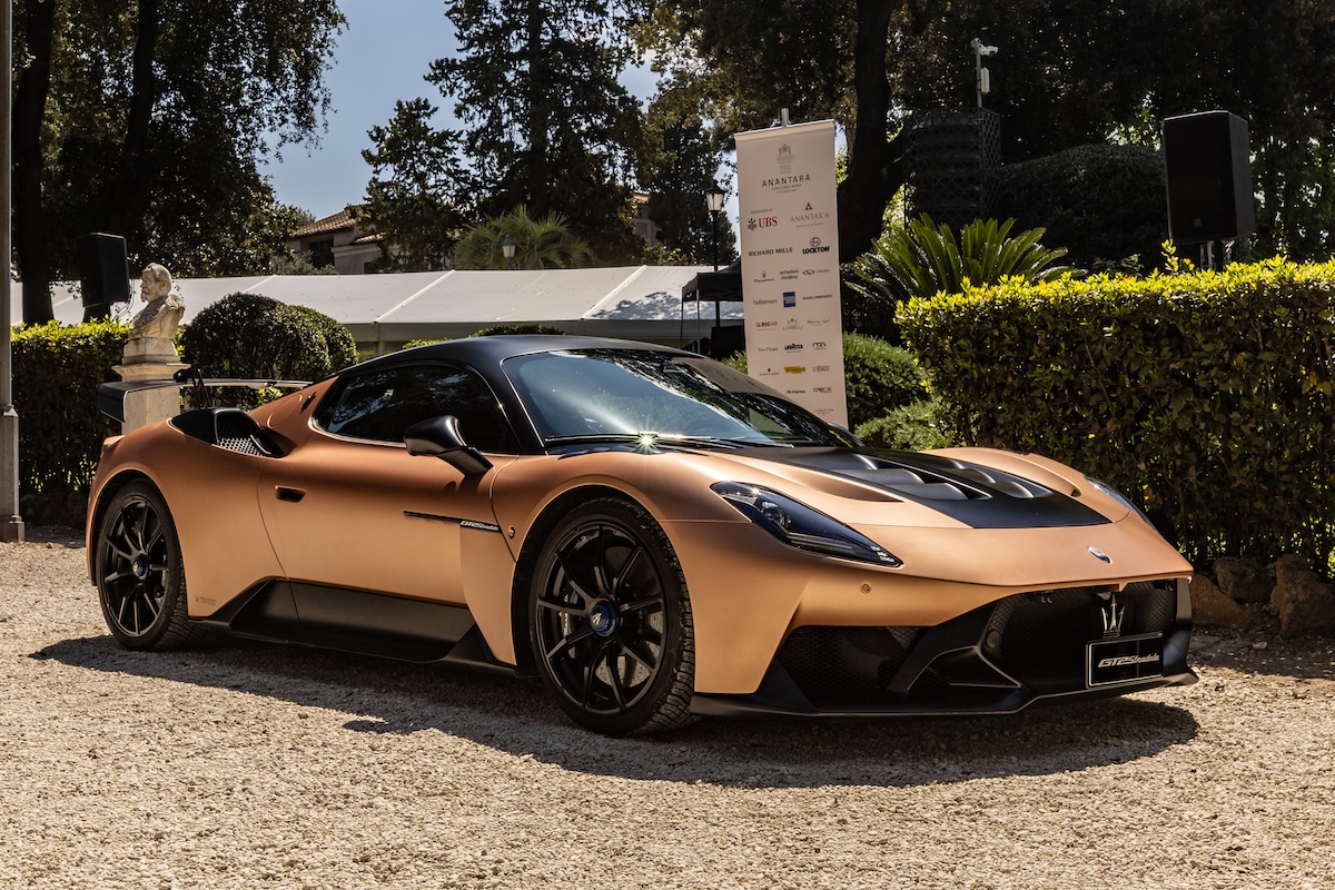 Anantara Concorso Roma, Maserati tra Classiche e supercar