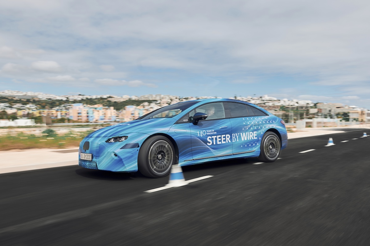 Mercedes EQS, debutta lo Steer-by-Wire sulla nuova ammiraglia