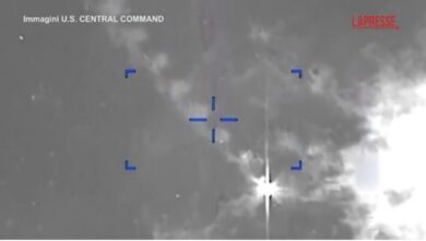Usa, il video del Centcom: abbattuto un presunto drone iraniano nel pieno della guerra in Medio Oriente