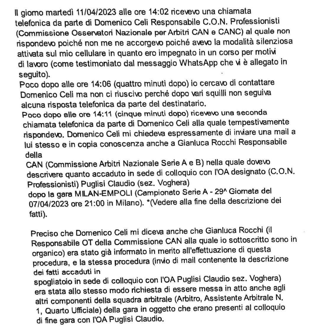 Arbitri, il dossier che imbarazza il sistema. Così il caso De Meo riapre quelle crepe mai chiuse nell’AIA. Le carte – Parte 1