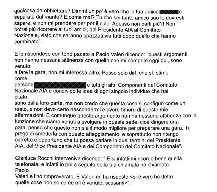 Arbitri, il dossier De Meo: il clima interno, le tensioni e quelle crepe mai chiuse nell’AIA. Le carte – Parte 2
