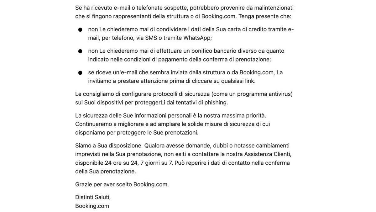Terremoto in Booking.com, la piattaforma nel mirino degli hacker: violati i dati degli utenti. Possibile accesso a nomi, mail e dettagli delle prenotazioni Terremoto in Booking.com, la piattaforma nel mirino degli hacker: violati i dati degli utenti. Possibile accesso a nomi, mail e dettagli delle prenotazioni
