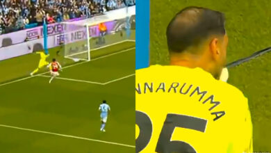 Papera clamorosa di Donnarumma in City-Arsenal: errore choc, poi Haaland firma il 2-1