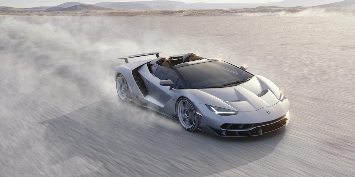 Lamborghini Few-Off Roadster, storia delle V12 aperte estreme