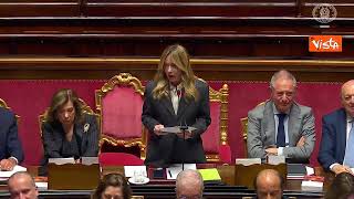 Meloni: Sarebbe facile andare a elezioni ora ma siamo persone responsabili e governeremo per 5 anni
