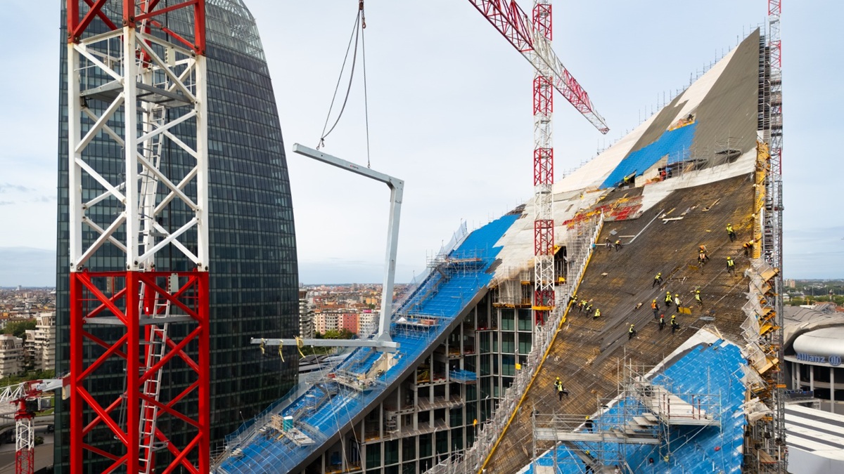 CityLife, CityWave prende forma: completata la grande “onda” firmata BIG CityLife, CityWave prende forma: completata la grande “onda” firmata BIG